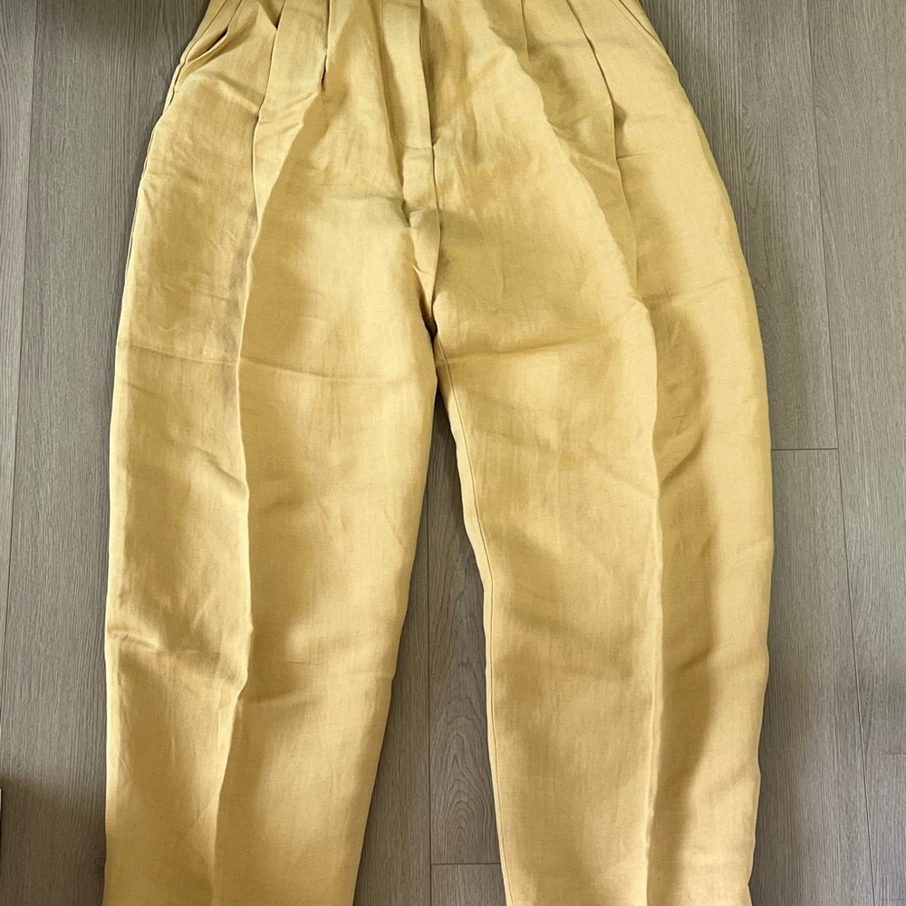 Studio Nicholson Light beige linen Pants